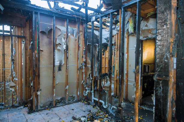 Professional Fire Damage Removal technician working in Carolina Forest, SC